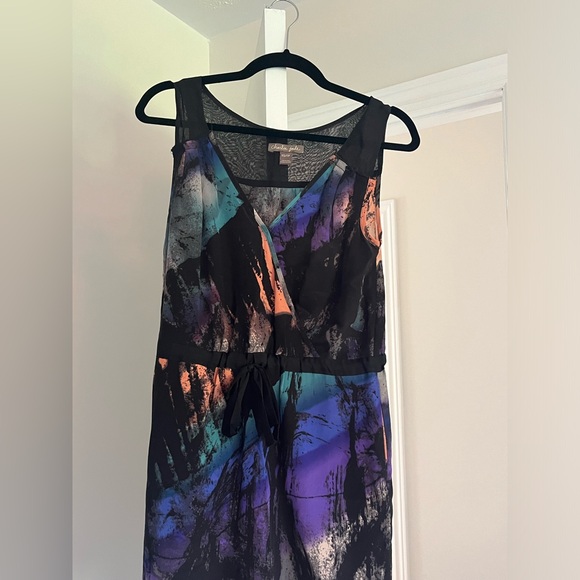 100% silk Charlie Jade multi colour dress - Picture 1 of 2